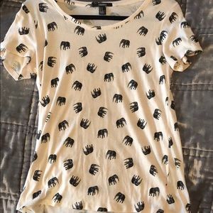 Forever 21 Elephant Shirt